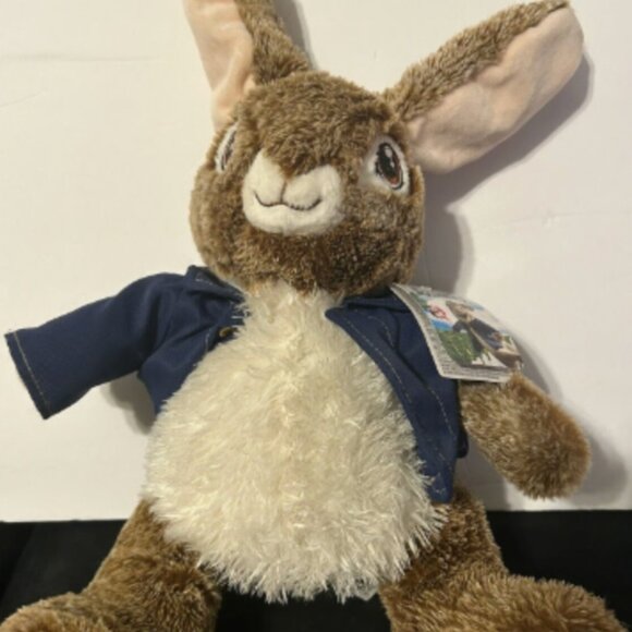 NWT Peter Rabbit Movie Sings I Promise You Animated Plush Dan Dee 2020 10" - Picture 1 of 3